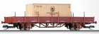 14757 Tillig 2 axle Flat car loaded with crate VEB Chemieanlagenbau Stassfurt